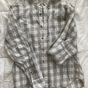 J Crew Factory Large Plaid Secret Wash